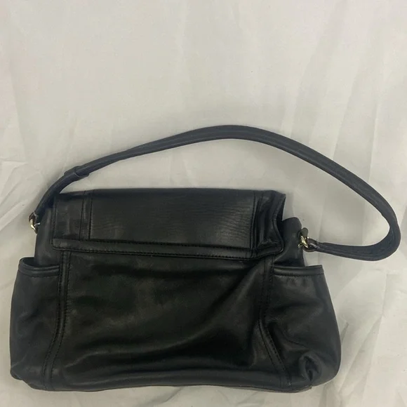 Kate Spade New York Black Leather Purse Hand Bag - Picture 6 of 14